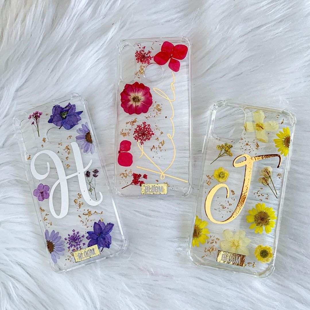 Fundas para celular decoradas con resina